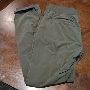 Athleta Jogger Reflective Bottom Tie Pants